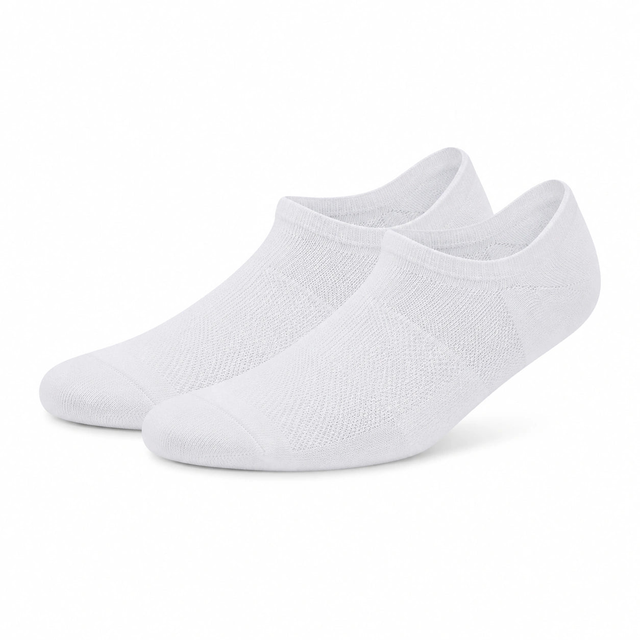 Sneakersocken 43-46 aus Textil Weiß für Alltag - niedrig geschnitten
