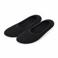 Ballerinasocken Größe 43-46 aus Textil in Schwarz - flache unsichtbare Passform