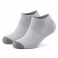 Sportsocken 43-46 aus Textil in Hellgrau-Dunkelgrau mit elastischem Strick