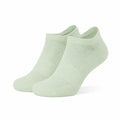 Sneakersocken 35-38 aus Textil in Hellgrün mit atmungsaktiver Strickstruktur